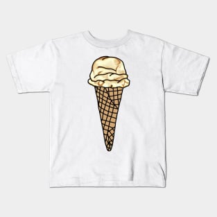 sea salt w/ carmel ribbons, salt and straw Kids T-Shirt